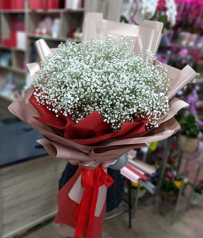 Букет цветов из: Гипсофила в Воргашоре