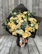 Букет цветов из:  Розы и Лизиантусы в Воргашоре