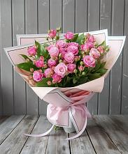 Букет Розовый кустик #REPLACE_PRED# Воргашоре