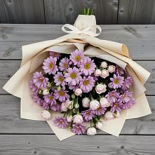 Букет цветов из:  Розы и Хризантемы #REPLACE_PRED# Воргашоре