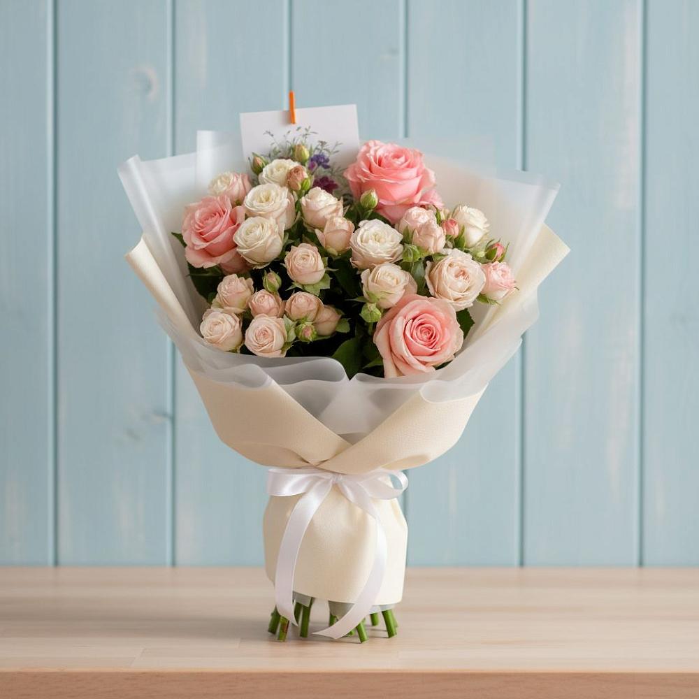 Букет цветов из: Розы в Воргашоре