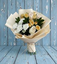 Букет цветов из:  Розы и Хризантемы в Воргашоре