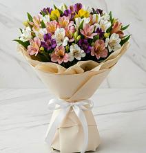 Букет цветов из:  Альстромерии в Воргашоре