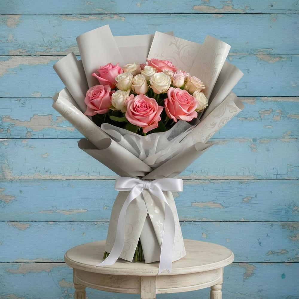 Букет цветов из: Розы в Воргашоре