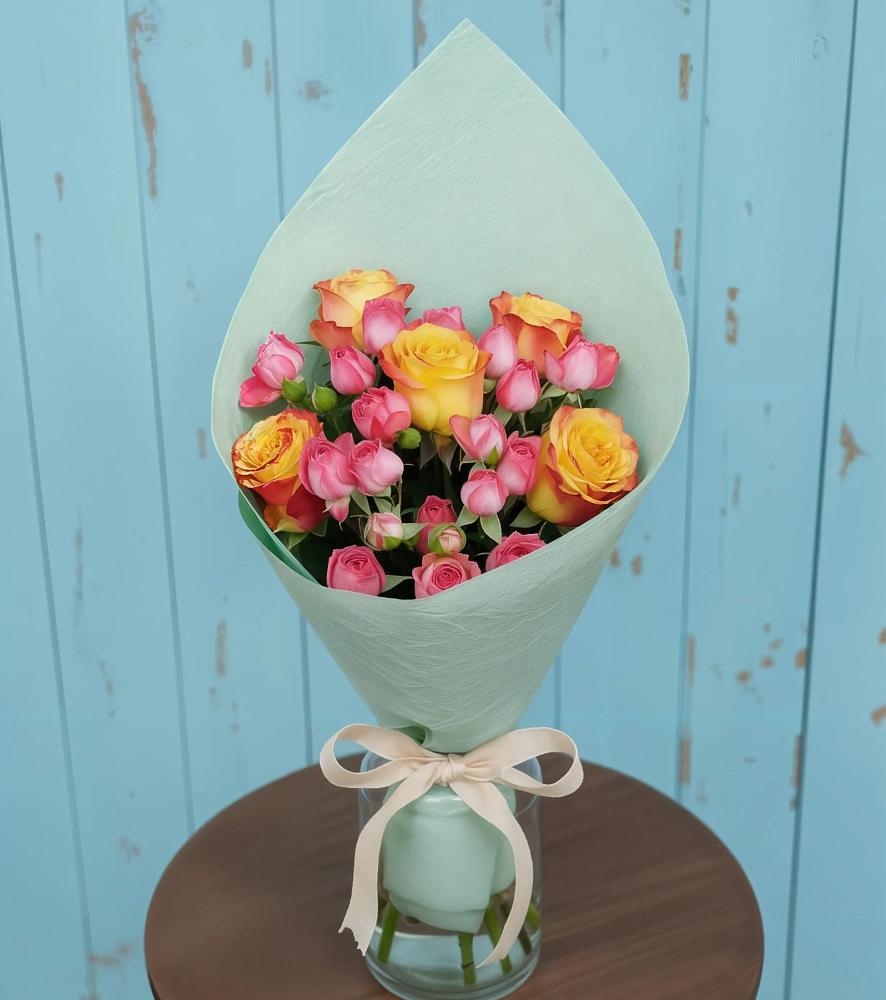 Букет цветов из: Розы в Воргашоре