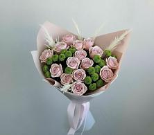 Букет цветов из:  Розы и Хризантемы в Воргашоре