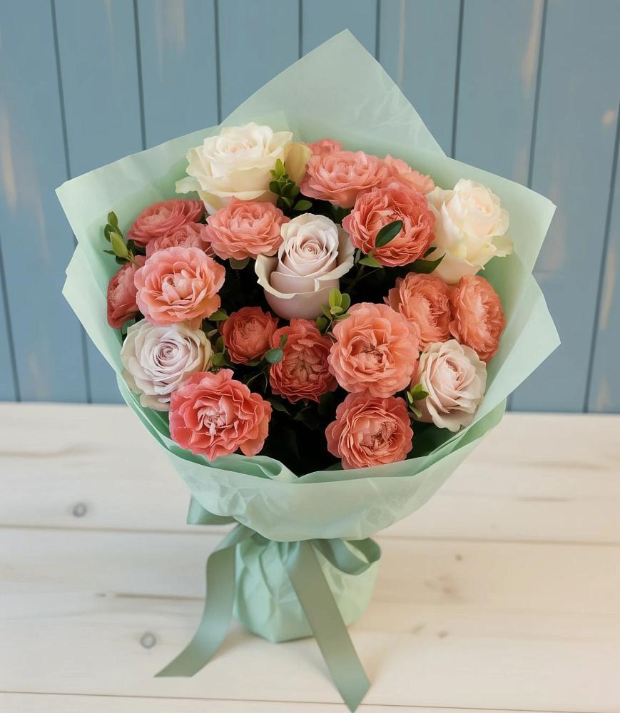 Букет цветов из: Розы в Воргашоре