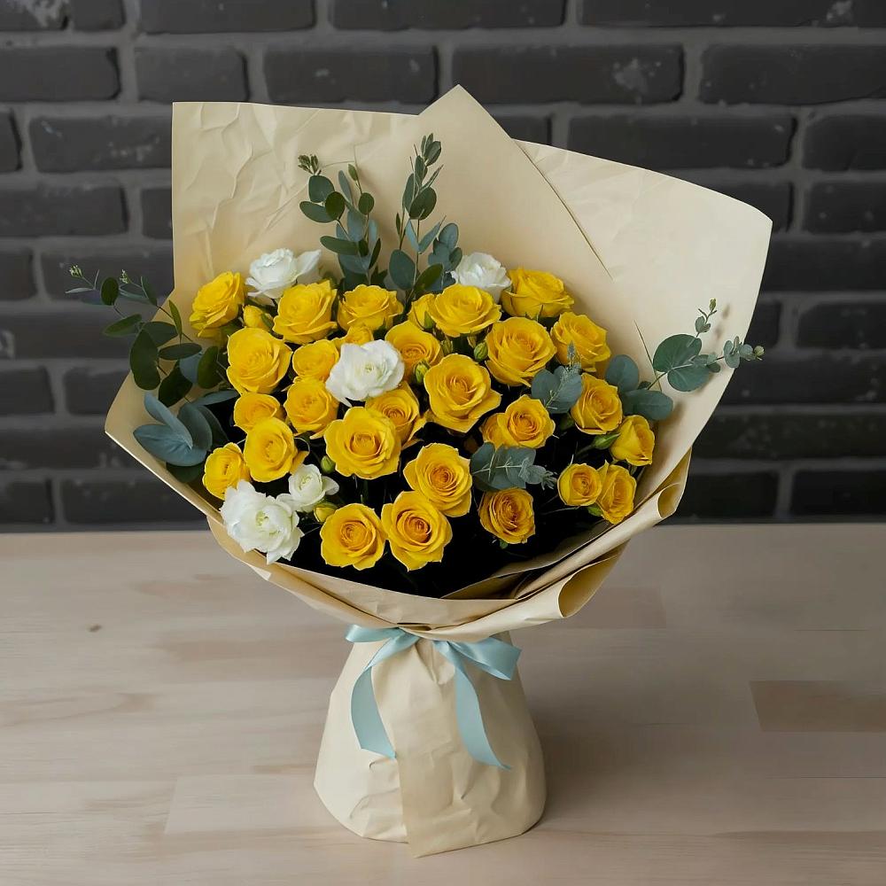 Букет цветов из: Розы в Воргашоре