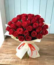 Букет 29 Красных роз в Воргашоре