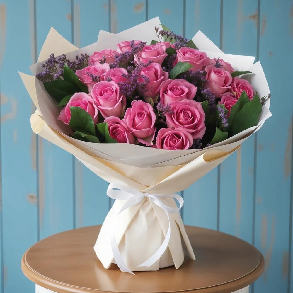 Букет цветов из: Розы в Воргашоре